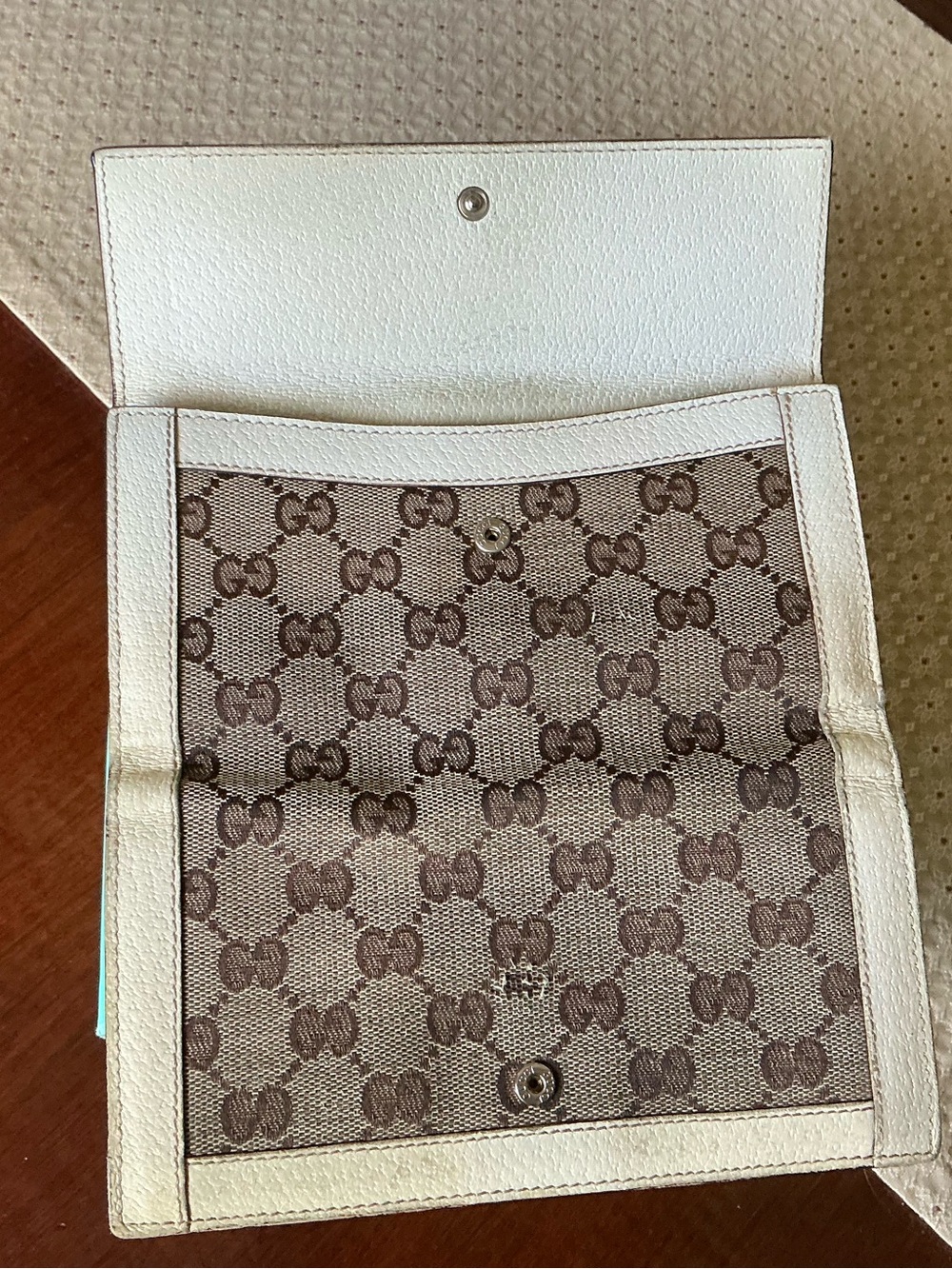 Gucci Monogram GG Long Continental Wallet Leather & Canvas - Picture 12 of 16